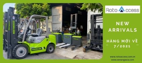 Hàng Mới Về Tháng 7/2021 l Các Mẫu Xe Nâng Zoomlion Có Sẵn Trong Kho 