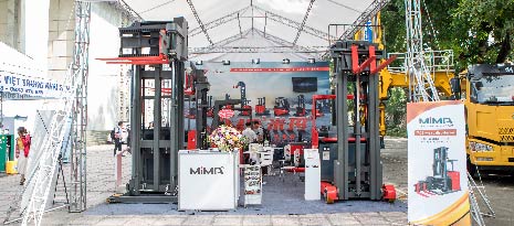 Xe nâng MiMA hàng tại kho giá ưu đãi
