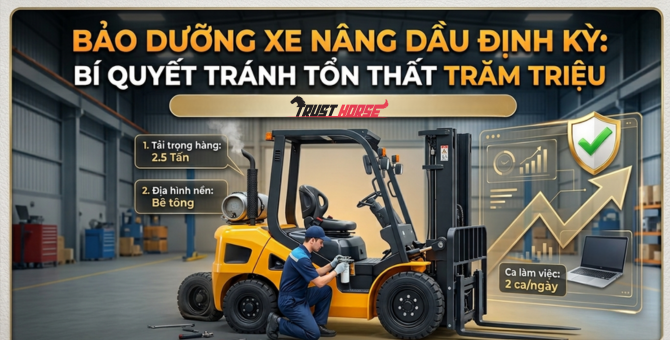 Bảo Dưỡng Xe Nâng Dầu Định Kỳ: Bí Quyết Tránh Tổn Thất Trăm Triệu