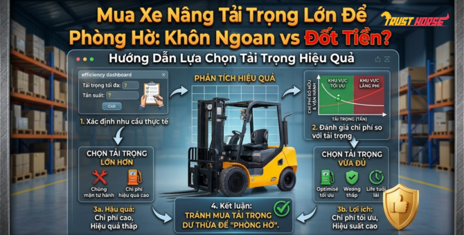 Mua Xe Nâng Tải Trọng Lớn Để Phòng Hờ: Khôn Ngoan Hay Đốt Tiền?
