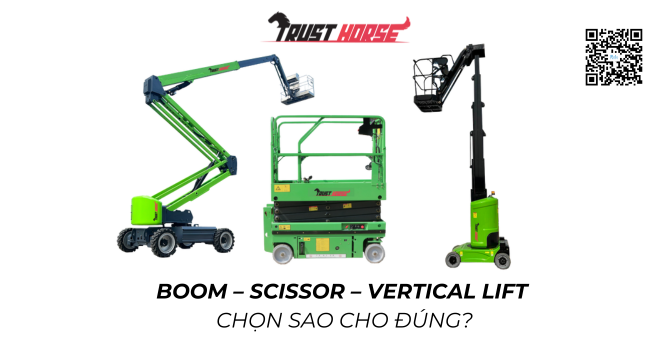 5 câu hỏi cần trả lời trước khi thuê hoặc mua xe nâng người