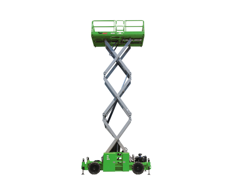 Xe Nâng Người Động Cơ Dầu Scissor Lift Trust Horse Z10D