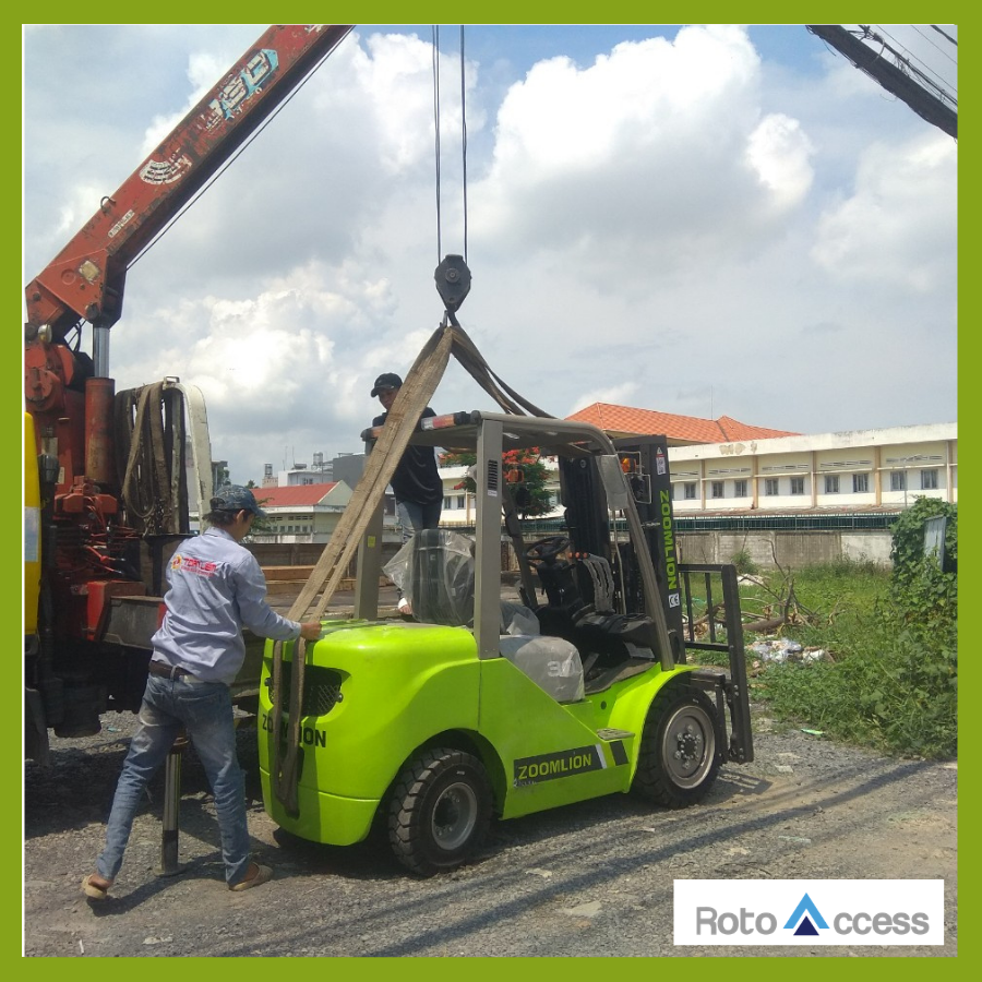 Xe nâng dầu Zoomlion Xe nâng dầu Zoomlion