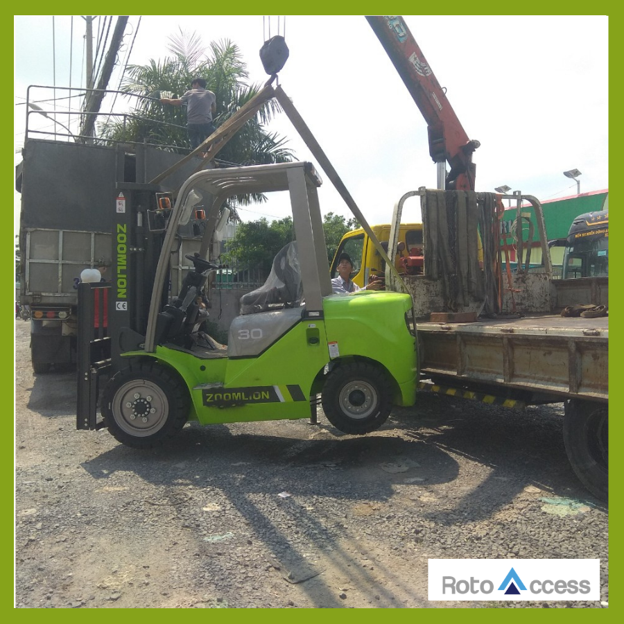 Xe nâng dầu Zoomlion Xe nâng dầu Zoomlion