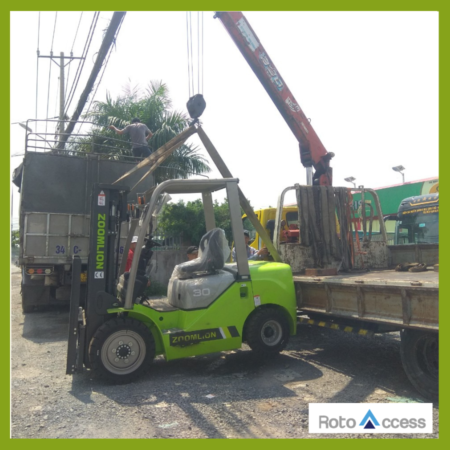 Xe nâng dầu Zoomlion Xe nâng dầu Zoomlion