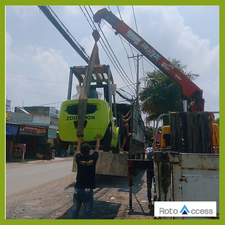 Xe nâng dầu Zoomlion Xe nâng dầu Zoomlion